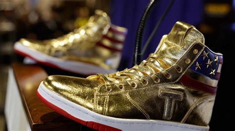 trump shoes fake